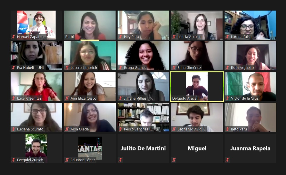 Data Universitaria Estudiantes internacionales de UNL compartieron